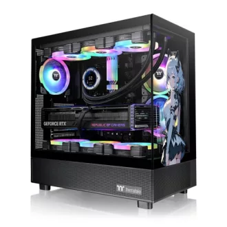 Thermaltake View 270 SP Edition Midi Tower Fekete