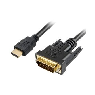 Sharkoon 1m, HDMI/DVI-D Fekete