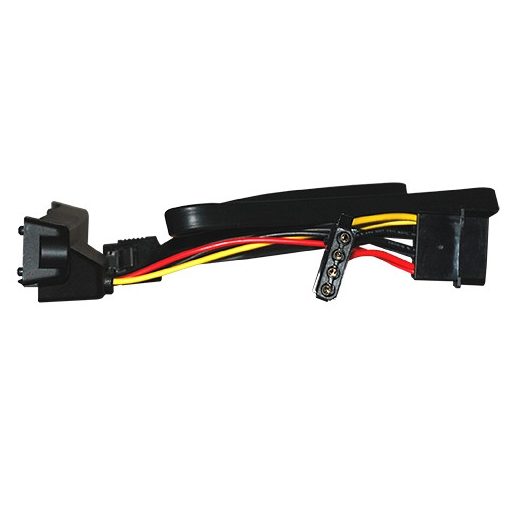 Silverstone CP05 SATA kábel 0,5 M Fekete