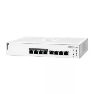   HPE Aruba Networking Networking Instant On Switch 8p Gigabit CL4 PoE 65W 1830 Vezérelt L2 Gigabit Ethernet (10/100/1000) Ethernet-áramellátás (PoE) támogatása 1U