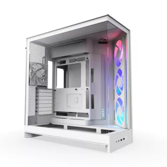 NZXT H9 Flow RGB Midi Tower Fehér