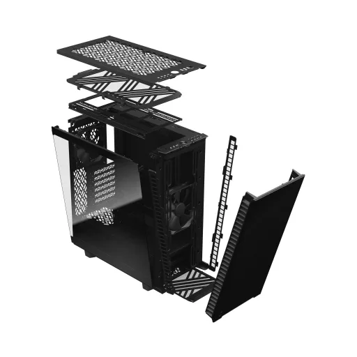 Fractal Design Define 7 Compact Midi Tower Fekete