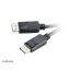 Akasa AK-CBDP01-20BK DisplayPort kábel 2 M Fekete