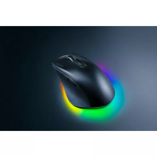 Razer Pro Click V2 egér Játék Jobbkezes RF Wireless + Bluetooth + USB Type-C Optikai 30000 DPI