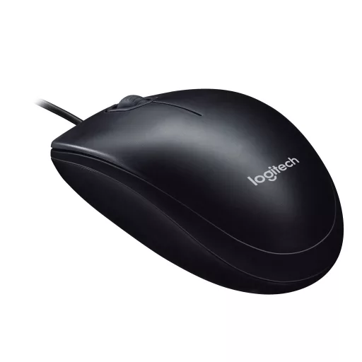 Logitech M90 egér Irodai Kétkezes USB A típus Optikai 1000 DPI