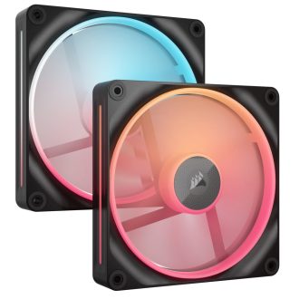 Corsair iCUE LINK LX140-R RGB 14 cm Fekete 2 db