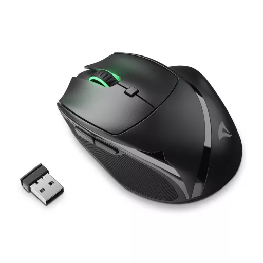 Sharkoon OfficePal M25W egér Játék Jobbkezes RF Wireless + USB Type-C Optikai 4000 DPI