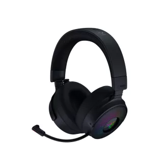   Razer Kraken V4 Pro Headset Vezetékes és vezeték nélküli Fejpánt Játék USB A típus Bluetooth Fekete