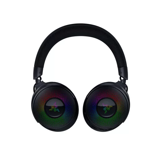 Razer Kraken V4 Pro Headset Vezetékes és vezeték nélküli Fejpánt Játék USB A típus Bluetooth Fekete