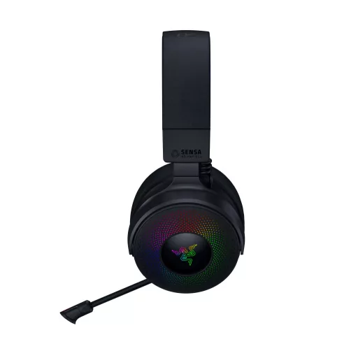 Razer Kraken V4 Pro Headset Vezetékes és vezeték nélküli Fejpánt Játék USB A típus Bluetooth Fekete