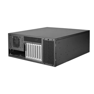 Silverstone RM46-502-I Rack Fekete