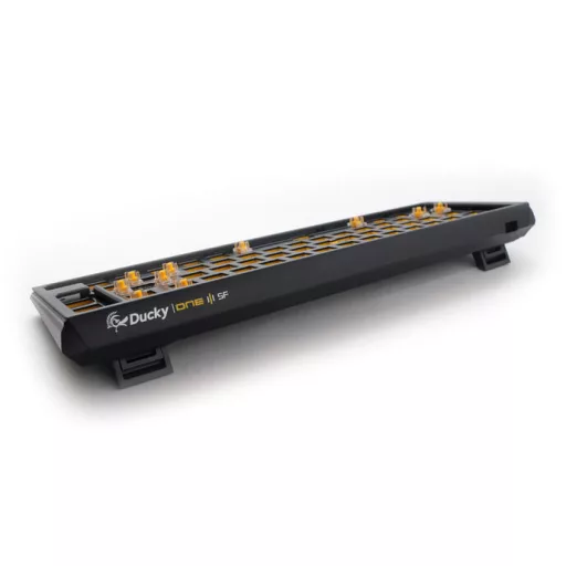 Ducky One 3 Hot-Swap Barebone SF billentyűzet Játék USB Amerikai angol Fekete