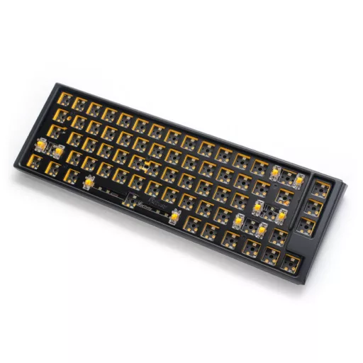 Ducky One 3 Hot-Swap Barebone SF billentyűzet Játék USB Amerikai angol Fekete