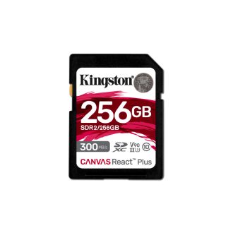   Kingston Technology Canvas React Plus 256 GB SD UHS-II Class 10
