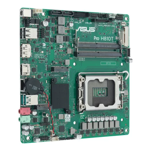 ASUS Pro H810T-CSM Intel H810 LGA 1851 (Socket V1) mini ITX