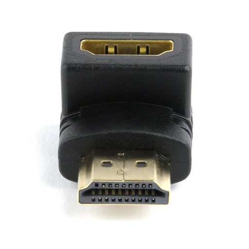 Gembird A-HDMI90-FML csatlakozó átlakító HDMI Fekete