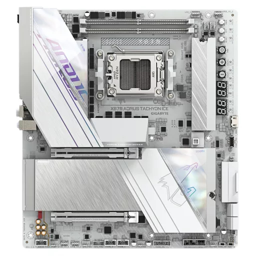GIGABYTE X870 AORUS TACHYON ICE AMD X870 Socket AM5 Extended ATX