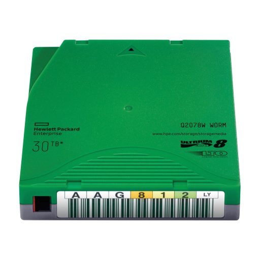 HPE LTO-8 Ultrium 30TB WORM Data Cartridge Üres adatszalag 1,26 cm