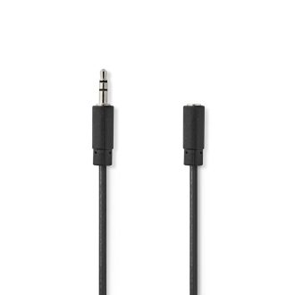 Nedis CAGL22050BK20 audio kábel 2 M 3.5mm Fekete