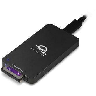   OWC Atlas FXR kártyaolvasó Thunderbolt 3/USB 3.2 Gen 2 (3.1 Gen 2) Fekete