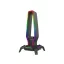 HDP MARVO Kobe 30 RGB világítású fejhallgató tartó - fekete