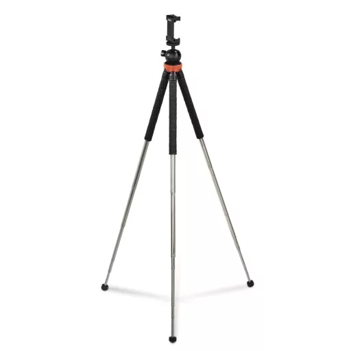 Hama Traveller Pro háromlábú fotóállvány Okostelefon/sportkamera 3 láb(ak) Fekete, Vörös