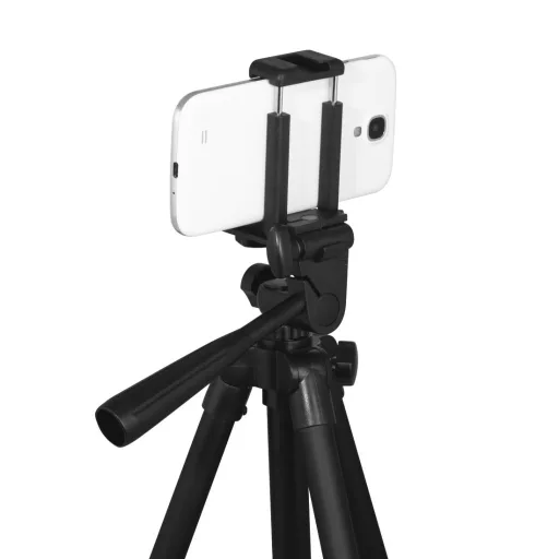 Hama Star Smartphone háromlábú fotóállvány Okostelefon/digitális fényképezőgép 3 láb(ak) Fekete