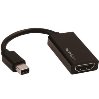   StarTech.com MDP2HD4K60S video átalakító kábel 0,148 M Mini DisplayPort HDMI Fekete