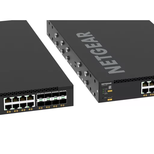 NETGEAR M4350-8X8F Vezérelt L3 10G Ethernet (100/1000/10000) 1U Fekete