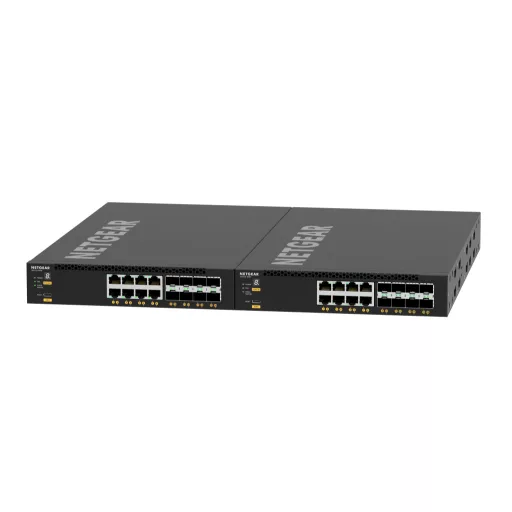 NETGEAR M4350-8X8F Vezérelt L3 10G Ethernet (100/1000/10000) 1U Fekete