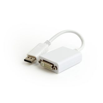   Gembird A-DPM-DVIF-03-W video átalakító kábel 0,1 M DisplayPort DVI Fekete