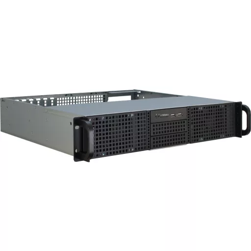 Inter-Tech 2U-20240 Rack Fekete