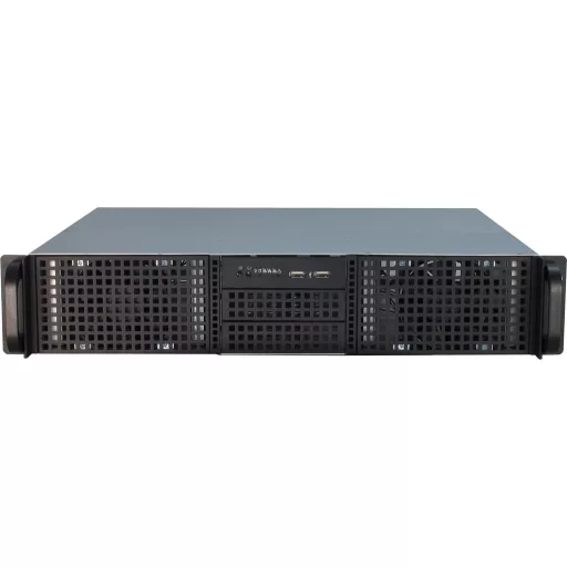 Inter-Tech 2U-20240 Rack Fekete