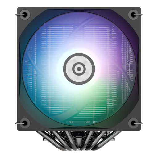 Enermax ETS-TD60D-ARGB számítógépes hűtőrendszer Processzor Hűtő 12 cm Fekete