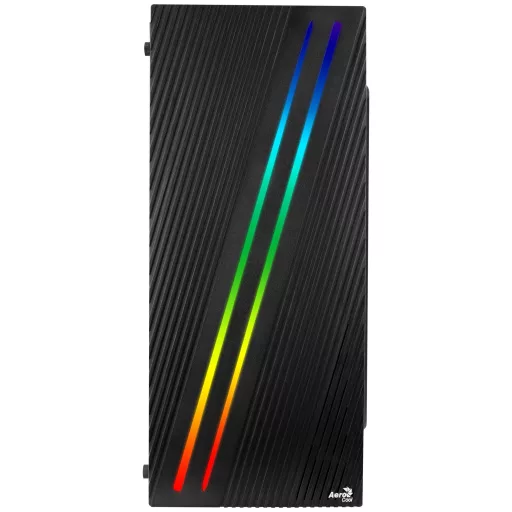 Aerocool Streak Midi Tower Fekete