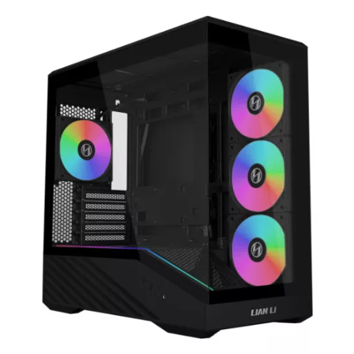 Lian Li Vector V100R MINI Mini Tower Fekete