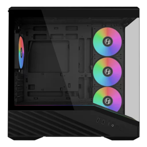 Lian Li Vector V100R MINI Mini Tower Fekete