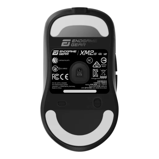 Endgame Gear XM2w 4k v2 egér Játék Jobbkezes RF Wireless + USB Type-A Optikai 30000 DPI