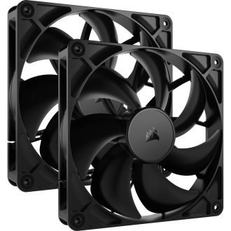 Corsair RS140 14 cm Fekete 2 db