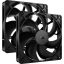 Corsair RS140 14 cm Fekete 2 db