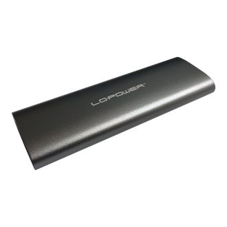   LC-Power LC-M2-C-MULTI-2 tárolóegység burkolat Külső SSD ház Antracit M.2