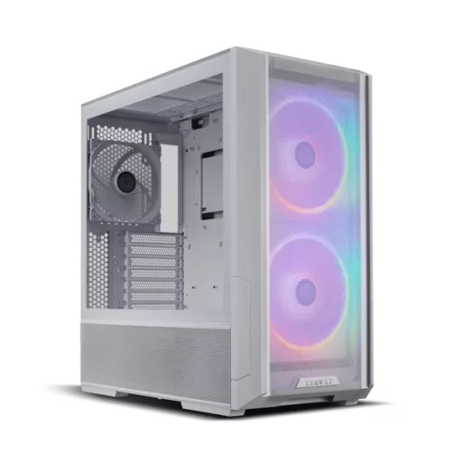 Lian Li Lancool 216 Midi Tower Átlátszó, Fehér