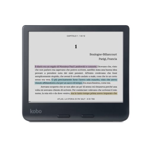 Rakuten Kobo Libra Colour e-könyv olvasó Érintőképernyő 32 GB Wi-Fi Fekete