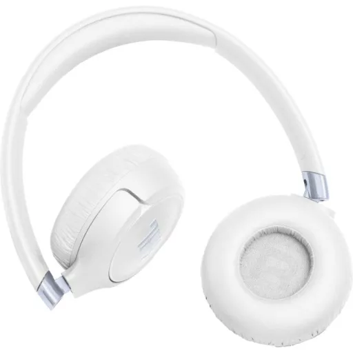 JBL Tune 680NC Headset Vezetékes és vezeték nélküli Fejpánt Hívás/zene USB C-típus Bluetooth Fehér