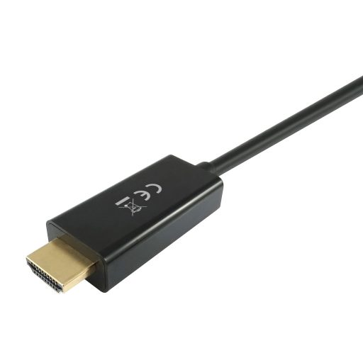 Equip 119391 video átalakító kábel 3 M DisplayPort HDMI Fekete