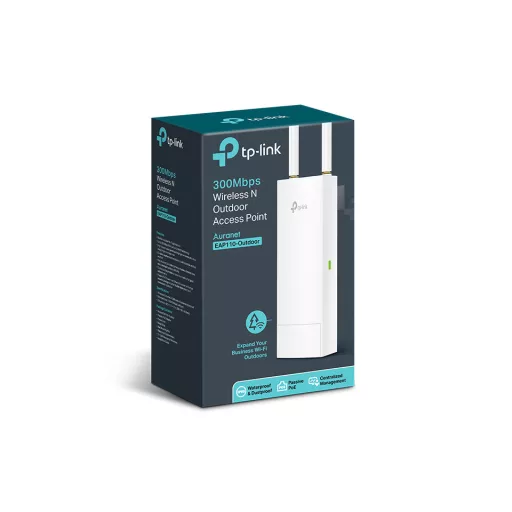 TP-Link Omada EAP110-Outdoor 300 Mbit/s Fehér Ethernet-áramellátás (PoE) támogatása
