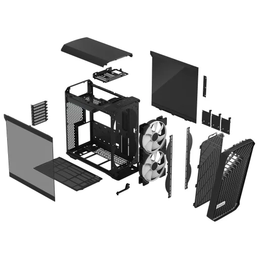 Fractal Design Torrent Compact Tower Fekete