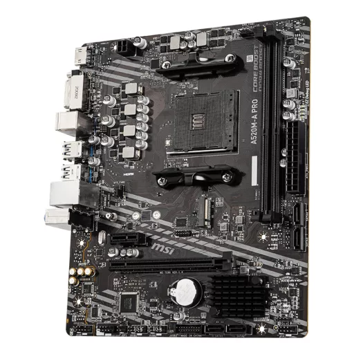 MSI A520M-A PRO AMD A520 AM4 foglalat Micro ATX