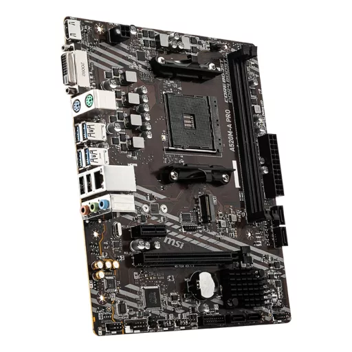 MSI A520M-A PRO AMD A520 AM4 foglalat Micro ATX