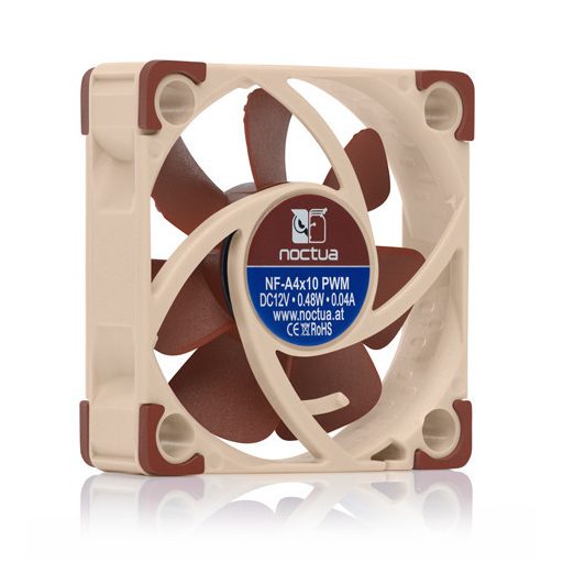 Noctua NF-A4X10 24V PWM 4 cm Bézs, Barna 1 db